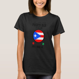 Camiseta Porto Rico Está Chamando E Eu Devo Ir  Porto-Rique