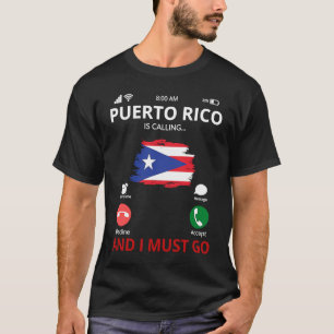 Camiseta Porto Rico Está Ligando