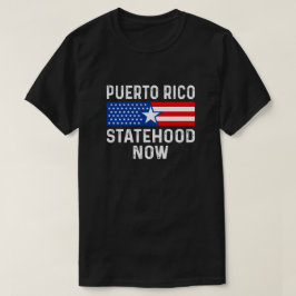 Camiseta Porto Rico estado agora estado 51 ahora