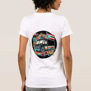 Camiseta Porto Rico Foodie - Caminhão Comida