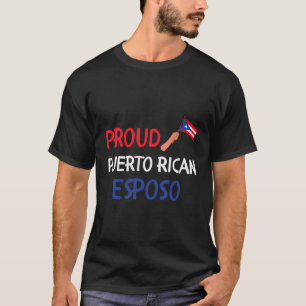Camiseta Porto Rico Herança Esposo Boricua Porto Rico