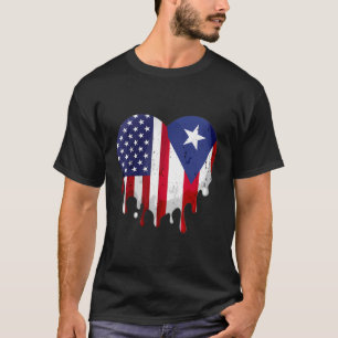 Camiseta Porto Rico Heritage American Heart Porto Rico Fl