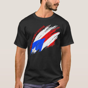 Camiseta Porto Rico La Patria es Valor y Sacrificio