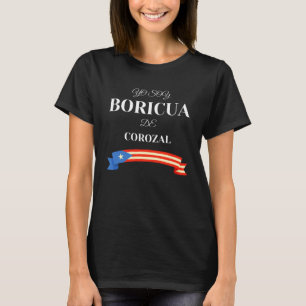 Camiseta Porto Rico Orud Boricua De Corozal