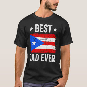 Camiseta Porto Rico Para Homens Porto Rico Melhor Pai