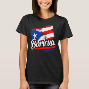 Camiseta Porto Rico Porto Rico Porto Rico Bandeira Boricua