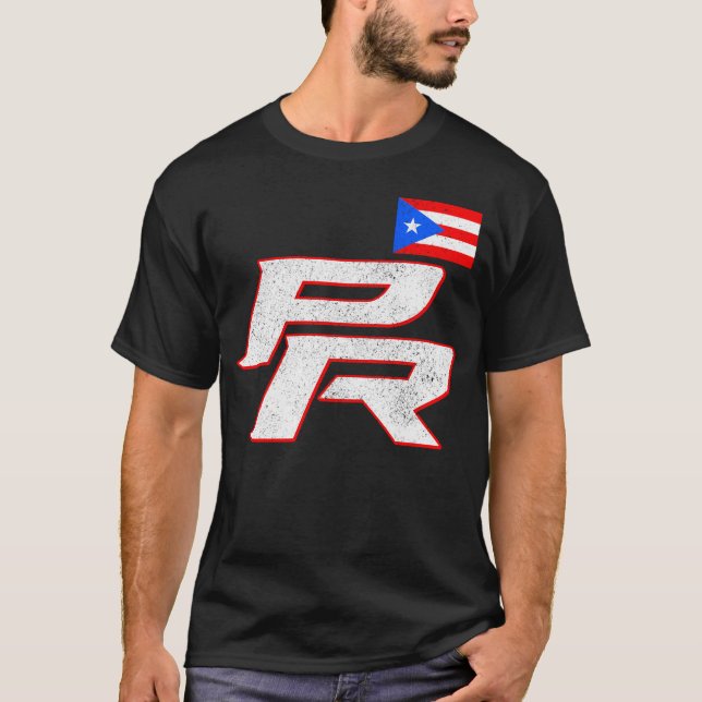 Camiseta Porto Rico Pr Pride Boricua Porto Rico Bandeira (Frente)