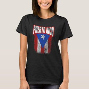 Camiseta Porto Rico Resiste Flag Art Boricua