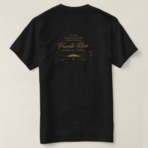 Camiseta Porto Rico Sempre Me Espera Viagem & Diáspora