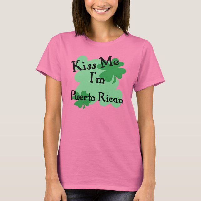 Camiseta porto-riquenho (Frente)