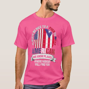 Camiseta Porto-riquenho americano que conhecemos coloca Cub
