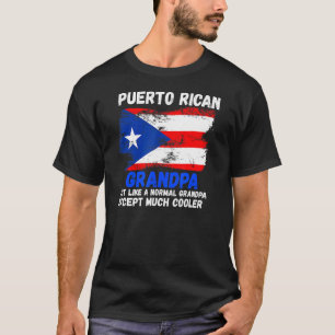 Camiseta Porto-riquenho cita vovô muito mais legal porto-ri