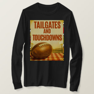 Camiseta Portões traseiros e touchdowns Estádio de futebol