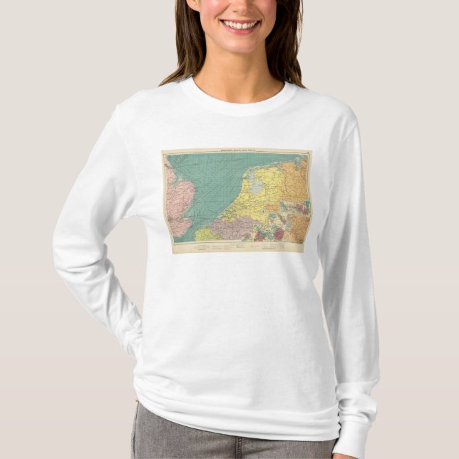 Camiseta Portos marítimos de Inglaterra (Frente)