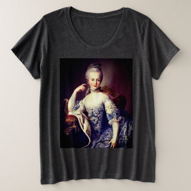 Camiseta Portrait of Marie Antoinette (Frente do Design)