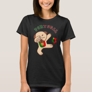 Camiseta Portugal Cachorro Cachorro Orgulho Português Soc
