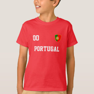 Camiseta Portugal Custom Name And Number Football Jersey