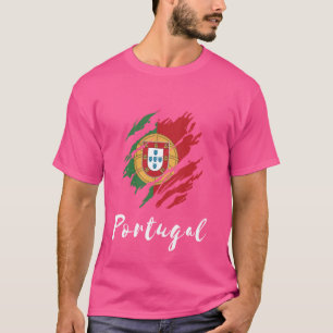 Camiseta Portugal Descreve Orgulho do Arranque Pavilhão Por
