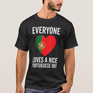 Camiseta Portugal Flag All ama A Nice Portuguesa Bo