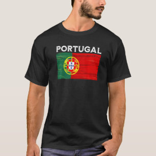 Camiseta Portugal Flag Vintage Portugal Flag