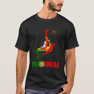 Camiseta Portugal Jogador de Futebol Português