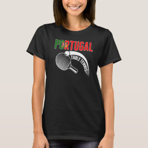 Camiseta Portugal Mesa de apoio à Tênis Portugal Ping Po