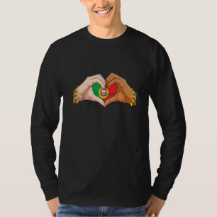 Camiseta Portugal Mulheres Homens Patriótico Bandeira Portu
