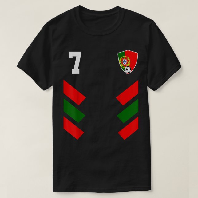 Camiseta Portugal Soccer Jersey Portugal Futebol Português (Frente do Design)