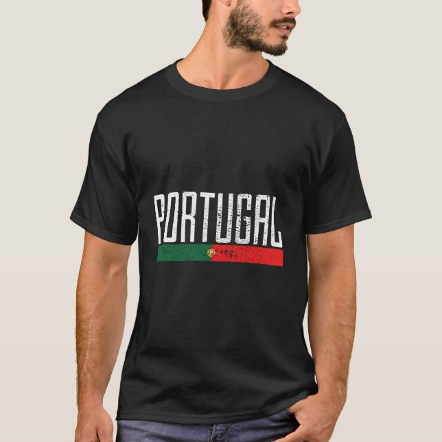 Camiseta Portugal Vintage (Frente)