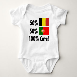Camiseta Português 100% do belga 50% de 50% bonito