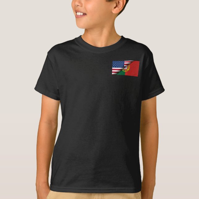 Camiseta Português americano (Frente)