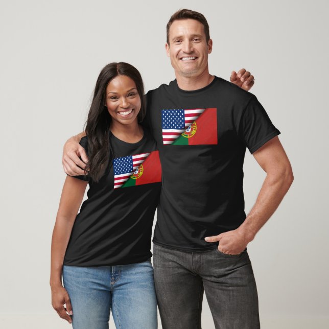 Camiseta Português americano (Unissex)