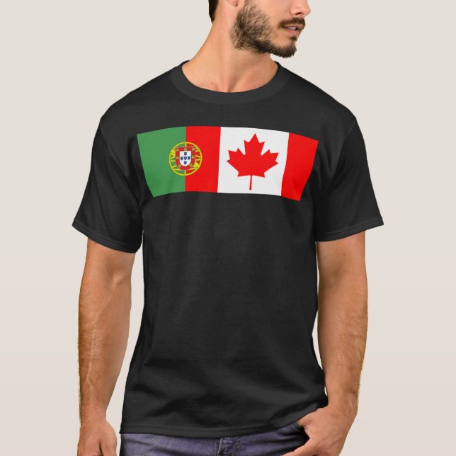 Camiseta Português canadense (Frente)