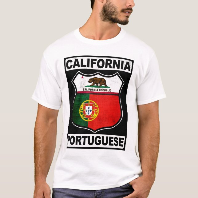 Camiseta Português da Califórnia (Frente)
