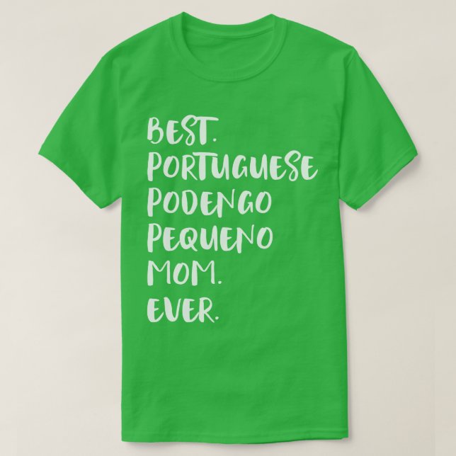 Camiseta Português Podengo Pequeno (Frente do Design)