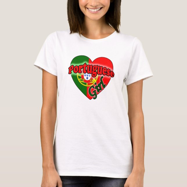 Camiseta Portuguese Girl (Frente)