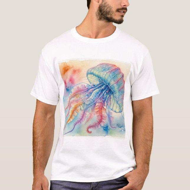 Camiseta Portuguese Man O War 180724AREF118 - Watercolor (Frente)