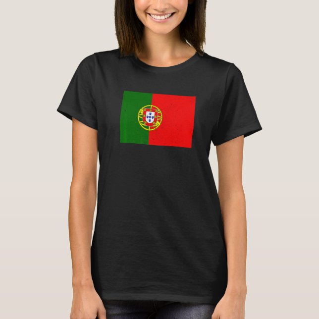 Camiseta Portuguese Portugal Flag Pride Portuguese Flag (Frente)