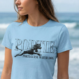 Camiseta Portuguese Water Dog - Portie