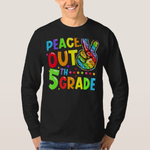 Camiseta Pós-Graduação Do 5 Da Paz No Último Dia Da Escola