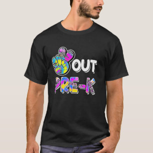 Camiseta Pós-Graduação Pós-K da Pré-escola Peace Out Last D
