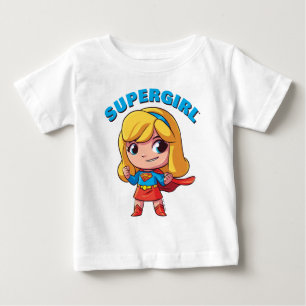 Camiseta Pose Adorável da Supergirl