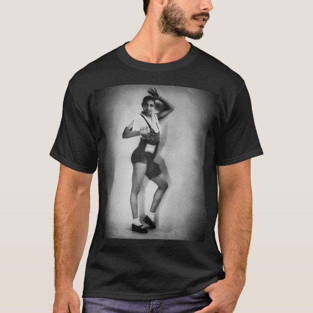 Camiseta pose clássica Josephine Baker (Frente)