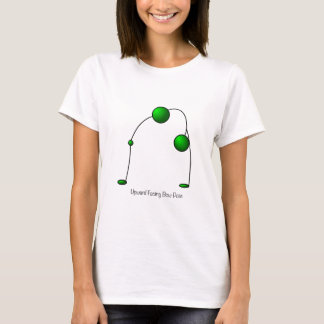 Camiseta Pose da ioga - pose ascendente do arco do