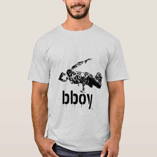 Camiseta Pose de Bboy por Jeffrey (Frente)