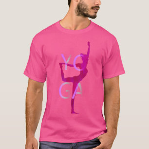 Camiseta pose de ioga
