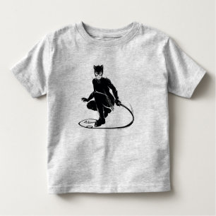 Camiseta Pose de Pincel da Mulher-Gato