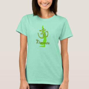 Camiseta pose de suporte, namaste yoga