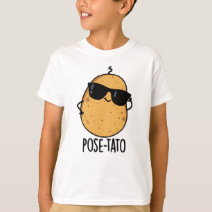 Camiseta Pose-tato Piada de Batata Engraçada
