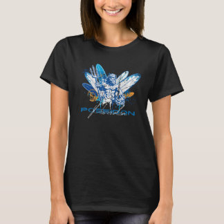 Camiseta Poseidon Netuno Deus do Mar e Mitos Gregos de Surf